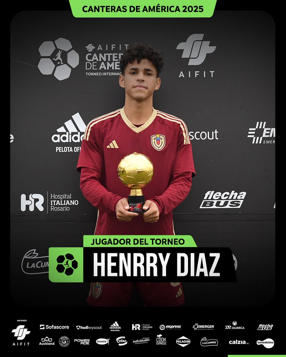 El mejor de la semana 🔥

👉🏼 Henrry Díaz, de Venezuela, fue elegido el MVP del Torneo AIFIT #CanterasDeAmérica.