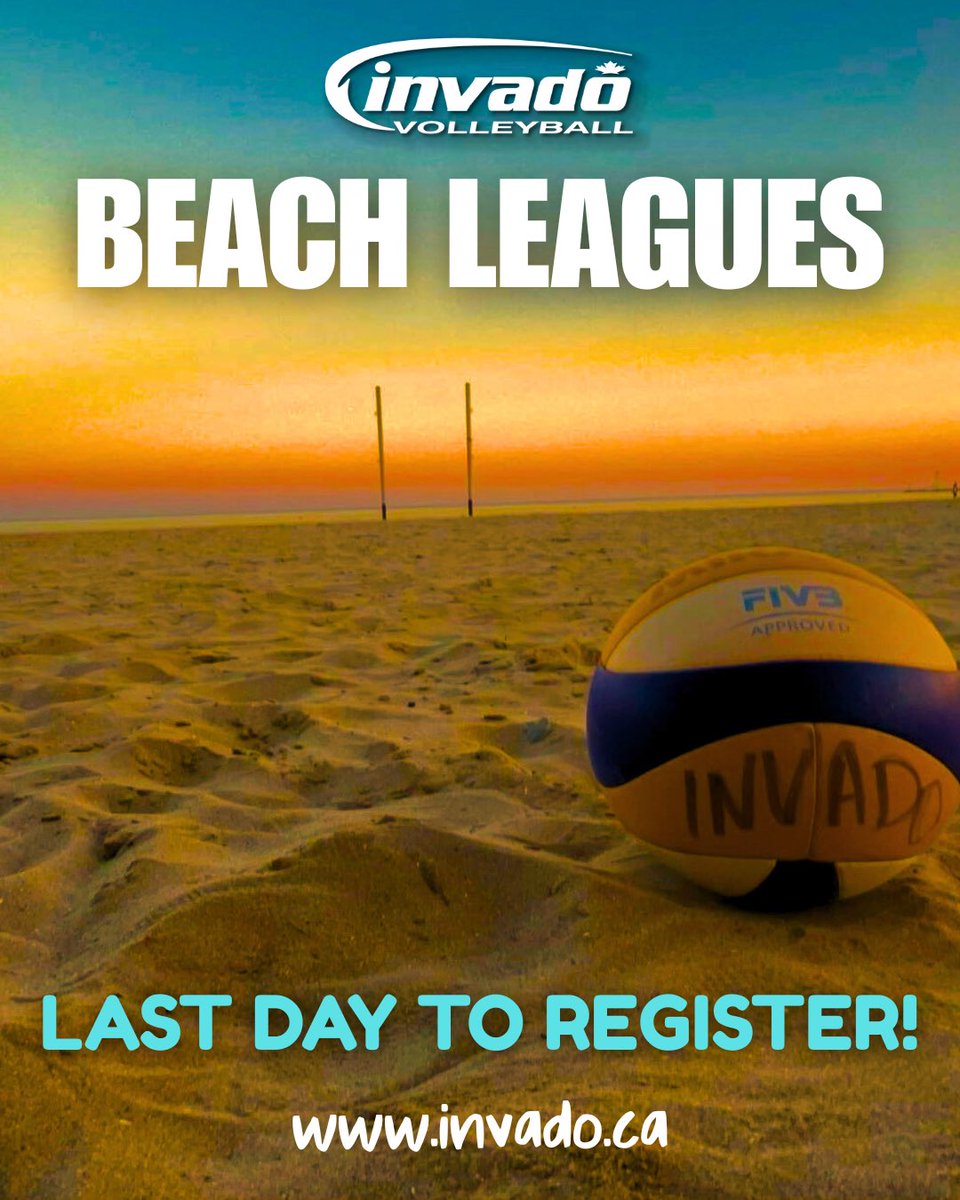 Getcho’ beach on…before it’s too late. 

invado.ca

#beachvolleyball #cobourgontario #cobourg #oshawa #oshawaontario #peterboroughontario #pickeringontario #durhamregion #northumberland #kawartha #gtavolleyball #ontariovolleyball #youthvolleyball #adultvolleyball