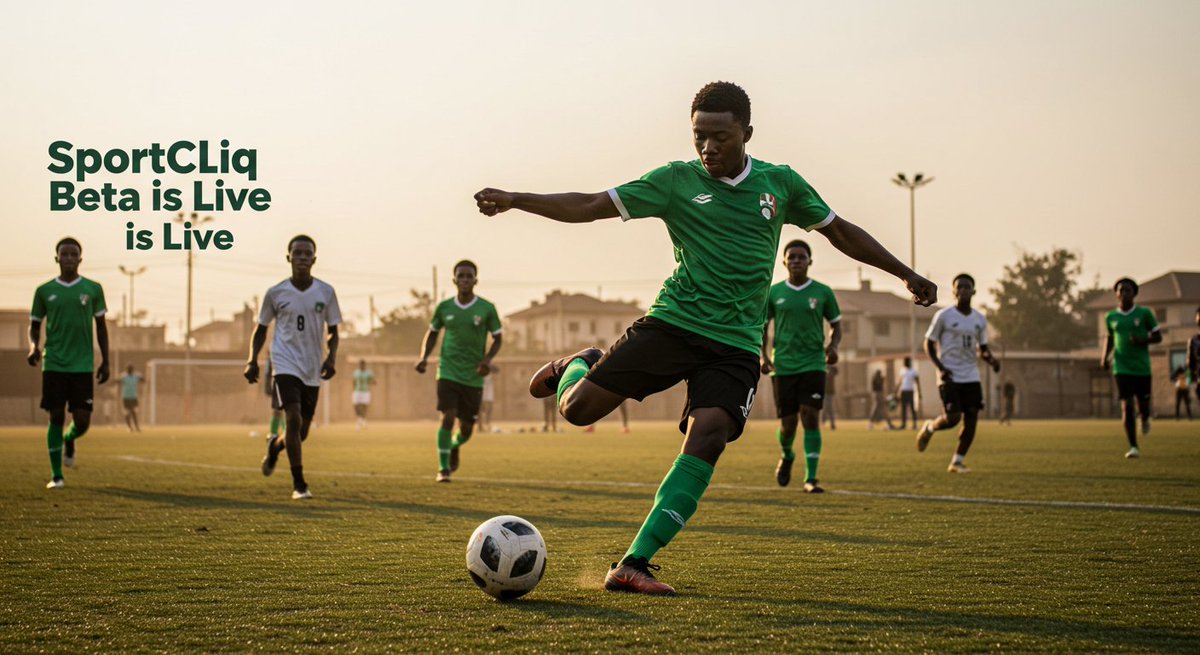 SportCliq's tweet photo. You don’t need a stadium to play football.
All you need is space, people… and now, SportCliq.

📍 Find games around you
⚽ Organise matches that fit your time
🧍🏾‍♂️ Play with people who love the game like you do

#Football #SportCliq https://t.co/YzDPhL961l