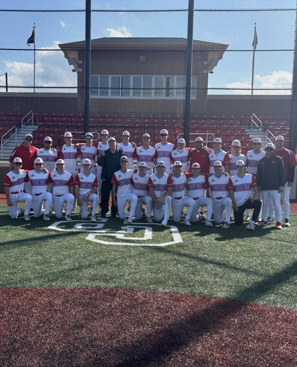 Dogs finish the regular season 24-4! A huge thank you to Chris White who was in attendance, and took some time out of his schedule to wish the team good luck!