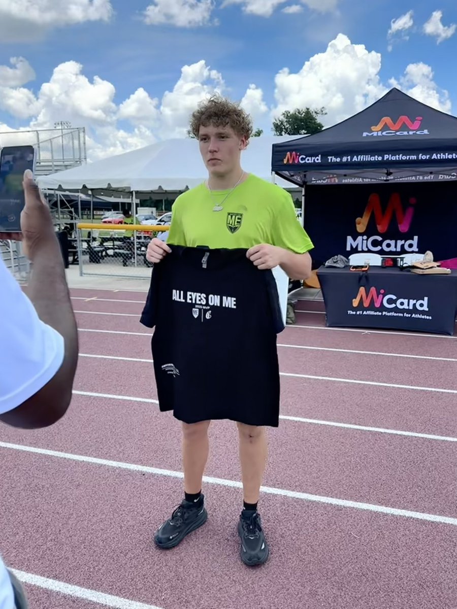 JHebel88's tweet image. I am very grateful to be named TE MVP @MainEventCamp today! Thank you for the opportunity to be coached and work on my skills I had an amazing time!
@coachhenn12 @damheswift_3 @JakeCha75280315 @LHSNaughts @polk_way @DylanOliver23 @H2_Recruiting @tampafootballFL @CountyPolk…