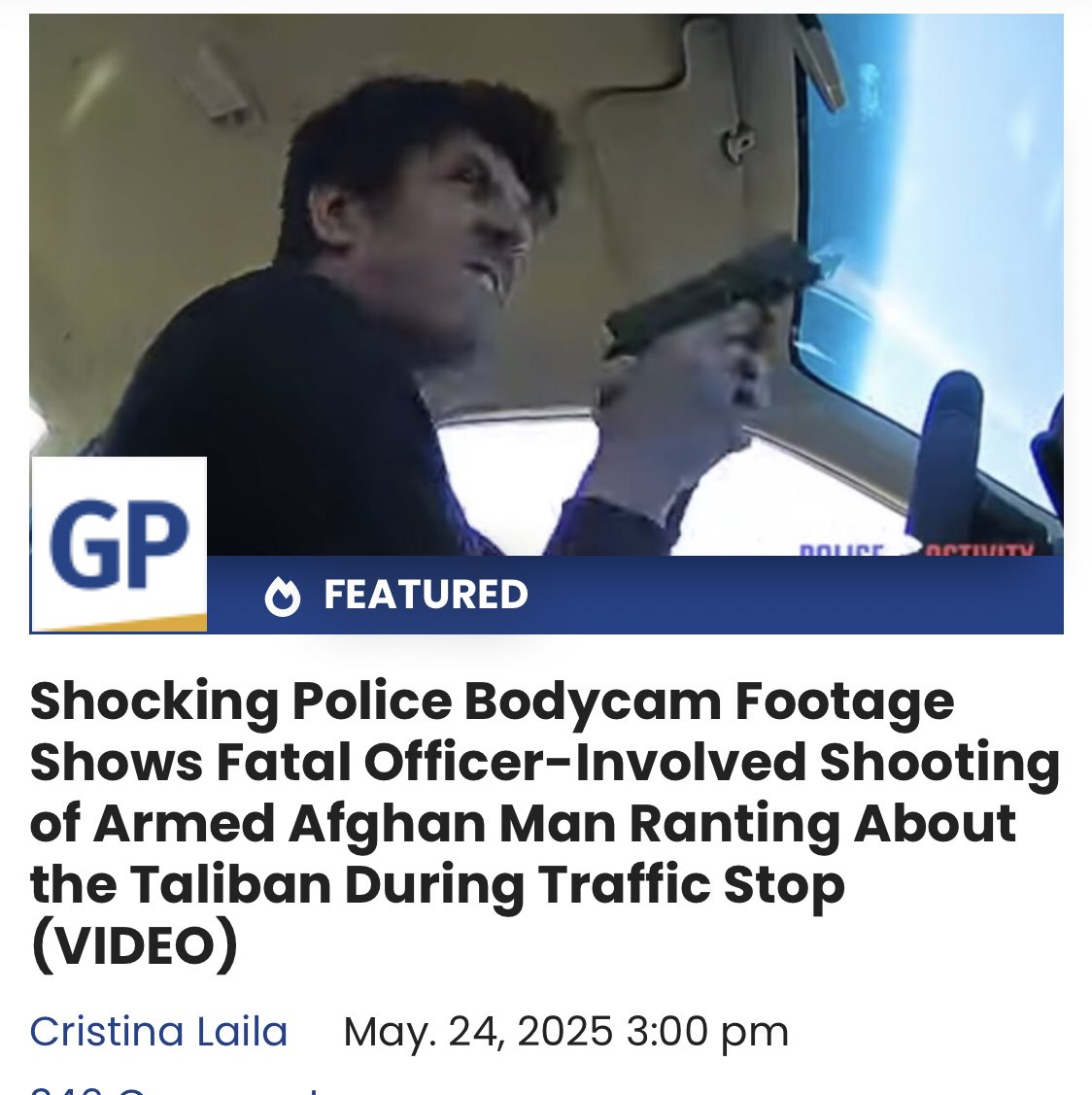 I’ve seen enough from Islam &amp; its radical Muslims, that I believe it needs to be banned here in the US. <a href="/POTUS/">President Donald J. Trump</a> <a href="/VP/">Vice President JD Vance</a> Islam can not be regarded as a religion, but instead as a psychotic ideological cult. Or more incidents like this, or worse, will continue. 🤬
#banIslamintheUS