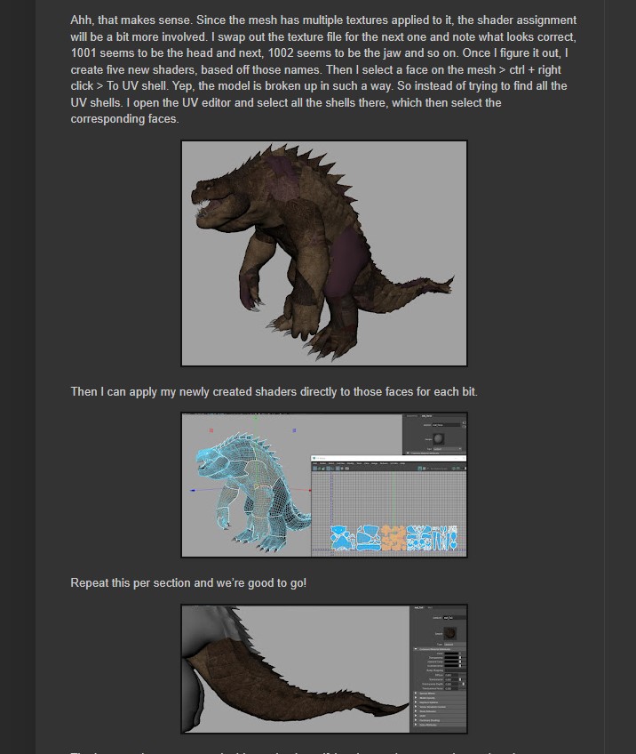 Kiel Figgins (@kielfiggins) on Twitter photo Time for something a bit different
I'm teaming up with <a href="/henningsanden/">Henning Sanden</a> on his amazing Kaiju project
Following his production diary format developing the model, I'll be doing the same for rigging / animation
Check it out and thanks to Henning for the Op!
kielfiggins.blogspot.com/2025/05/hennin… Time for something a bit different
I'm teaming up with <a href="/henningsanden/">Henning Sanden</a> on his amazing Kaiju project
Following his production diary format developing the model, I'll be doing the same for rigging / animation
Check it out and thanks to Henning for the Op!
kielfiggins.blogspot.com/2025/05/hennin…