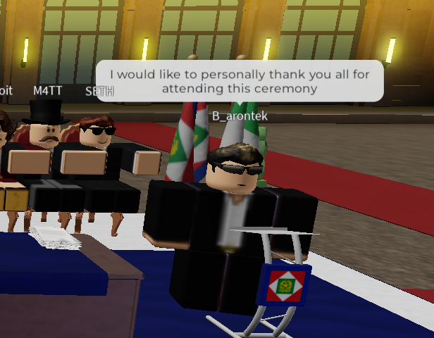 NobelF_RBLX's tweet photo. The 2nd Nobel Peace Prize Ceremony has concluded in Quirinale Palace. The Foundation congratulates
@sythsworth and ProudJack on winning the Nobel Prize. We hope that future laureates will be as dedicated to international fraternity and cooperation as they is. https://t.co/sVVLP3C6eS