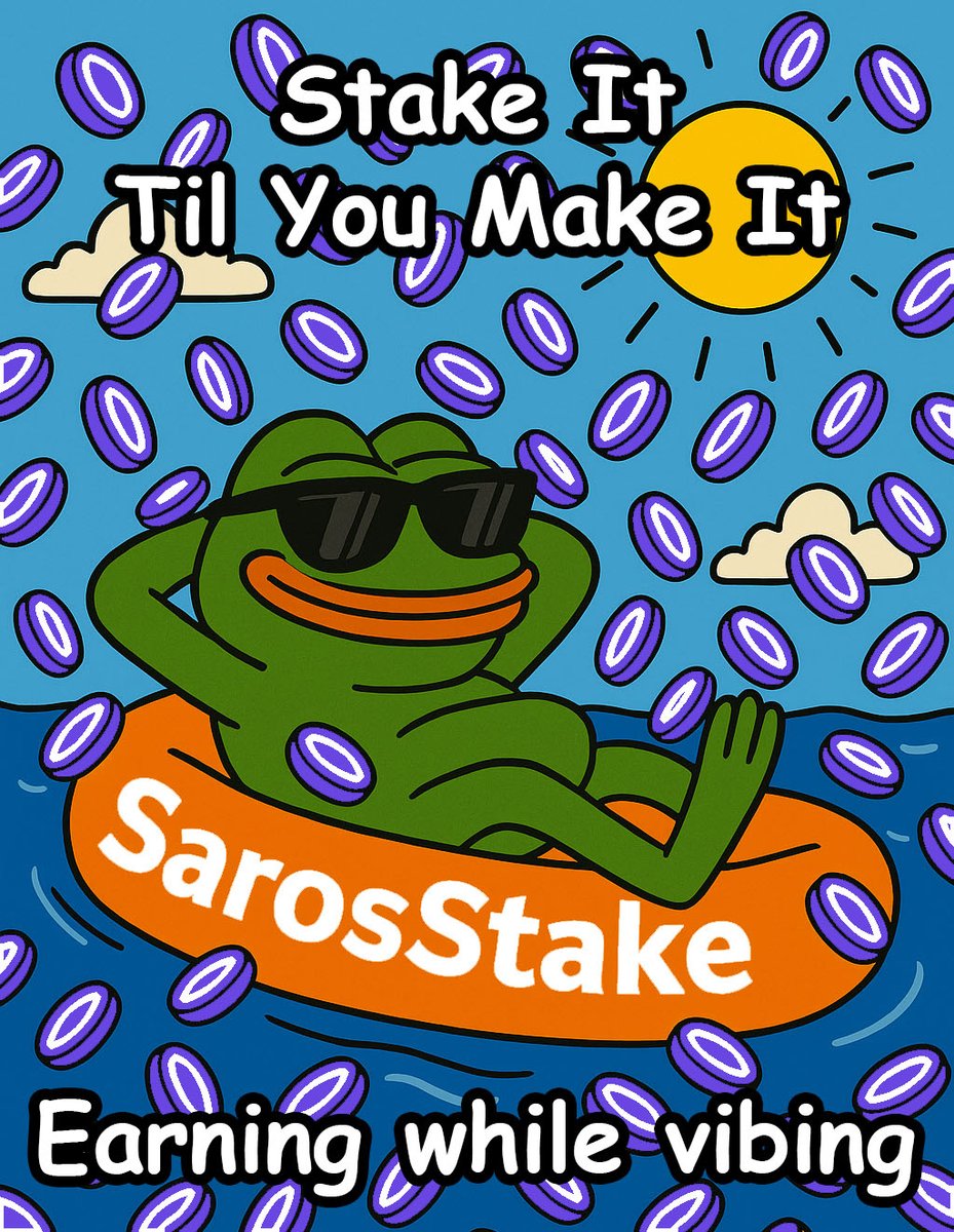 Moonhodler2's tweet photo. @MrWhaleREAL Preach! Been stacking $SAROS since the Garden opened. Real yield, deep liquidity, and a team that ships. 

See you in Valhalla. https://t.co/HP3tMtBeua