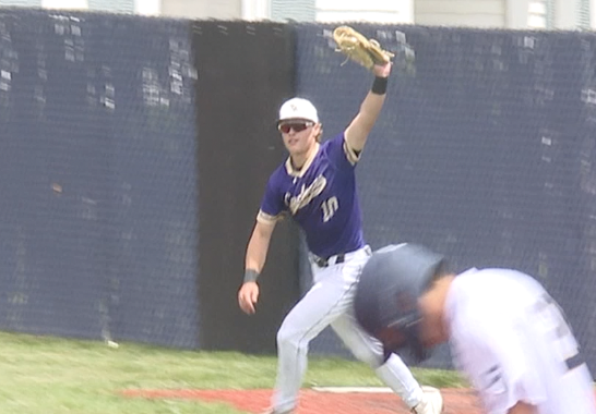 Channel1450com's tweet photo. Who threw a no hitter in a regional championship and hit a two run home run? 

Andy Antonacci did!

SHG beats QND to punch their ticket to sectionals
https://t.co/cJdlFQo2rL https://t.co/3fTQf7j8l0