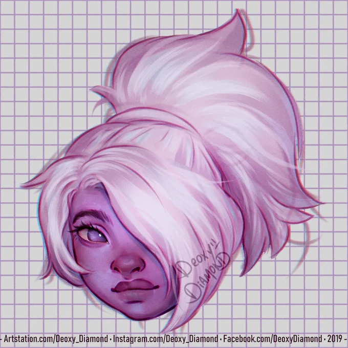 Relembrando uns retratos antigos que fiz de Steven Universo 