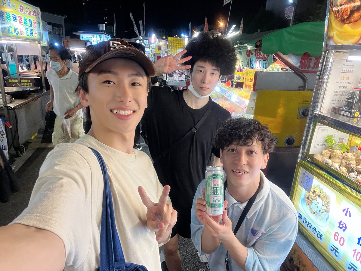 夜市！楽しみました。