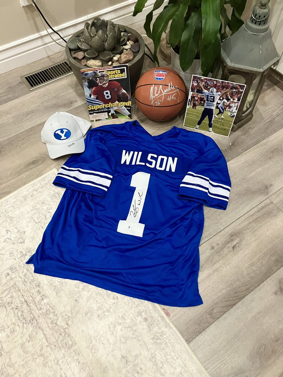 Adam Williams (@adam_williams__) on Twitter photo 🚨 GIVEAWAY 🚨
Win signed items including a BYU Zach Wilson jersey, Jonny Harline photo, Shawn Bradley basketball, Keanu Hill hat & a Steve Young Sports Illustrated!
To enter:
Follow <a href="/Adam_Williams__/">BYU MEMORABILIA</a> & <a href="/BYUpros/">Cougs in the Pros 🤙🏼</a>
Retweet
Tag friends (each = extra entry)
Winner announced Wednesday! 🚨 GIVEAWAY 🚨
Win signed items including a BYU Zach Wilson jersey, Jonny Harline photo, Shawn Bradley basketball, Keanu Hill hat & a Steve Young Sports Illustrated!
To enter:
Follow <a href="/Adam_Williams__/">BYU MEMORABILIA</a> & <a href="/BYUpros/">Cougs in the Pros 🤙🏼</a>
Retweet
Tag friends (each = extra entry)
Winner announced Wednesday!