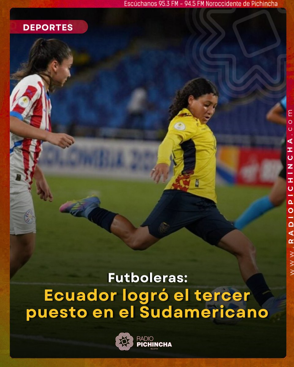 🏟️ #Deportes | La selección femenina Sub-17 de #Ecuador perdió en el cierre del Sudamericano ante #Paraguay, que se consagró campeona.

Aquí los detalles 👉🏼 radiopichincha.com/ecuador-logro-…