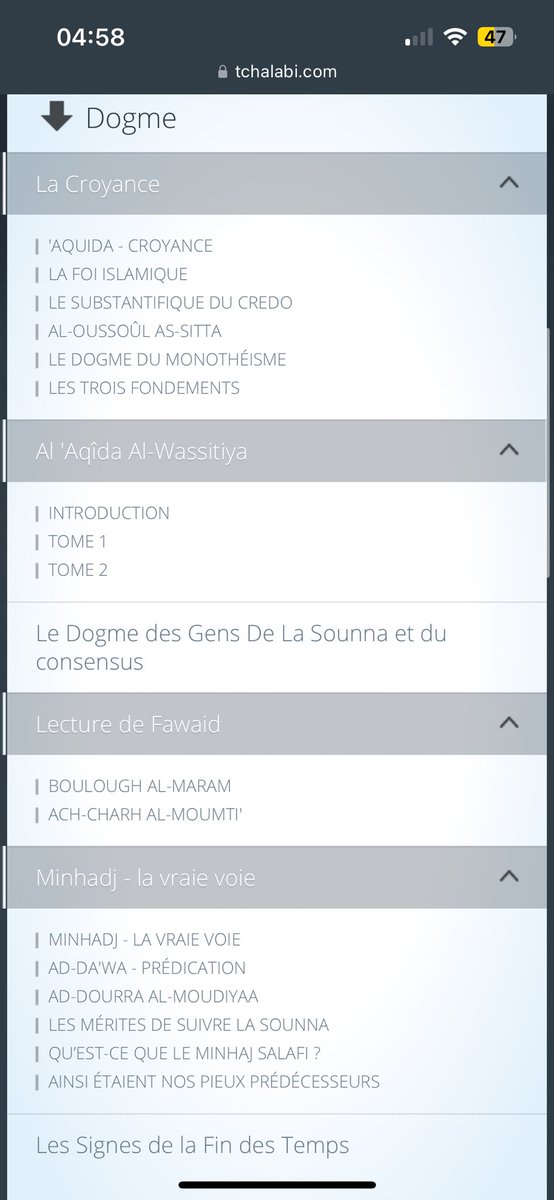 adnbrt_'s tweet photo. Salam aleykoum pour ceux qui veulent suivre des cours il y a le site de cheikh Tchalabi qu’Allah le préserve sur la droiture dans lequel il regroupe ses cours (plus de 20 ans de cours الله y berek) par matières (voir photos in shaa الله ) 
Son site : https://t.co/dENGf2x84b https://t.co/eY4JNthf8s