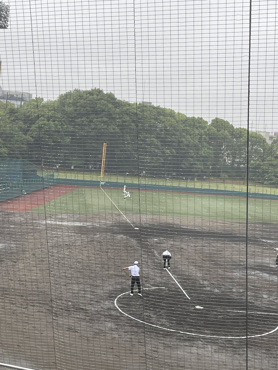 伝わりにくいんやけど、雨まぁまぁ降ってきた。
ノー雨具ー！