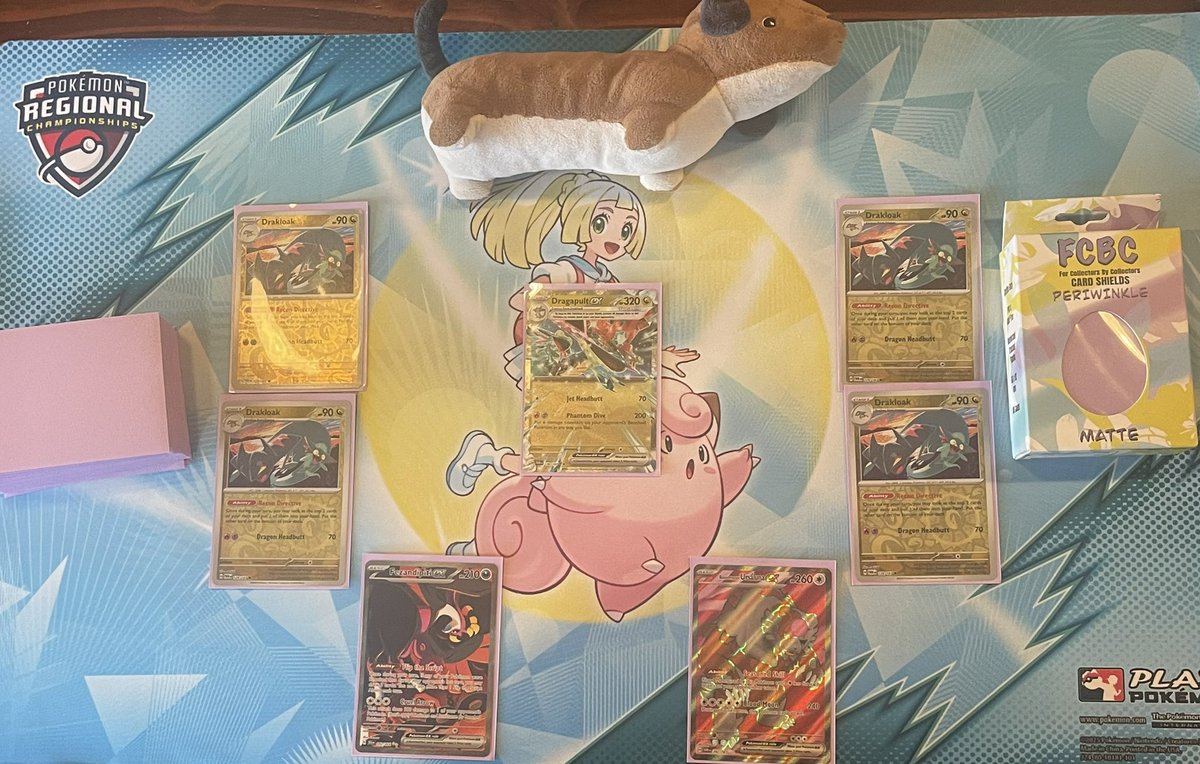 Calvin Connor (@calvinconnortcg) on Twitter photo 6/2 at the end of day one at the Portland regional championship with dragapult!
Shoutout ⬇️⬇️⬇️⬇️⬇️
<a href="/FCBCArmor/">FCBC</a> <a href="/TabletopVillage/">Tabletop Village</a> <a href="/HeritageAuction/">Heritage Auctions</a> 6/2 at the end of day one at the Portland regional championship with dragapult!
Shoutout ⬇️⬇️⬇️⬇️⬇️
<a href="/FCBCArmor/">FCBC</a> <a href="/TabletopVillage/">Tabletop Village</a> <a href="/HeritageAuction/">Heritage Auctions</a>