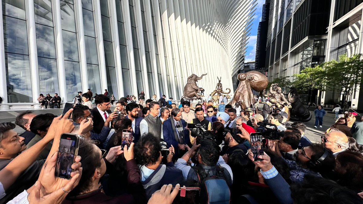 India in New York (@indiainnewyork) on Twitter photo The All-Party Delegation from India, led by Dr. Shashi Tharoor <a href="/ShashiTharoor/">Shashi Tharoor</a>, visited the National September 11 Memorial <a href="/Sept11Memorial/">9/11 Memorial & Museum</a> in New York.
The delegation solemnly paid tribute to the innocent lives lost in the tragic 9/11 attacks and reaffirmed India’s unwavering The All-Party Delegation from India, led by Dr. Shashi Tharoor <a href="/ShashiTharoor/">Shashi Tharoor</a>, visited the National September 11 Memorial <a href="/Sept11Memorial/">9/11 Memorial & Museum</a> in New York.
The delegation solemnly paid tribute to the innocent lives lost in the tragic 9/11 attacks and reaffirmed India’s unwavering
