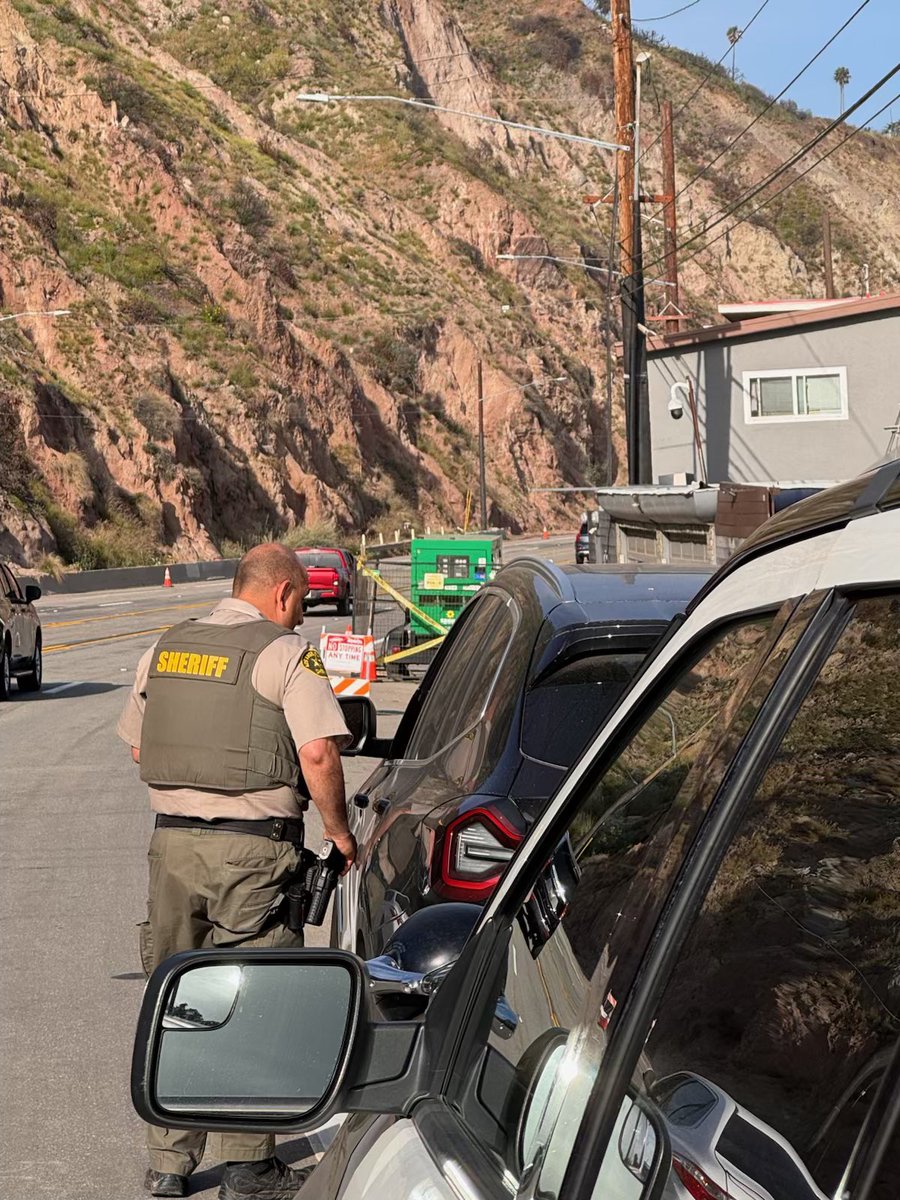 PCH has officially reopened, the Los Angeles County Sheriff’s Department (LASD) is reinforcing its commitment to public safety in the fire-affected areas.
 
There will be zero tolerance for reckless driving.
 
We urge all residents and visitors to comply with traffic laws.