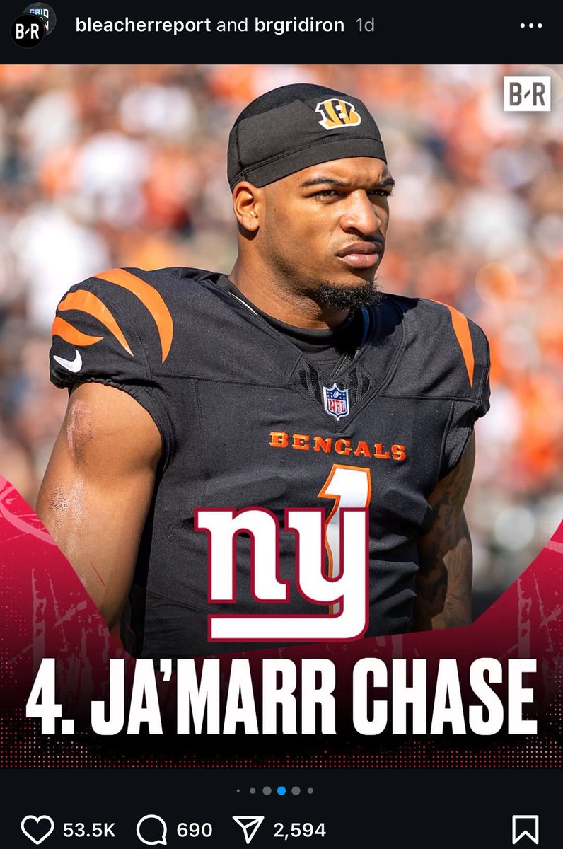 TERRABTRACYJR's tweet image. I’m taking Malik Nabers over Chase 10/10 times, NFL Instagram is terrible