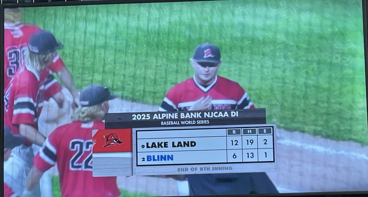 Repking Media “T-Rep” (@repkingtrep33) on Twitter photo Lake Land ⚾️ playing @ the NJCAA College World Series in Colorado!
Former Shoes Grad Kayden Althoff on the Mound… throwing to former Altamont Catcher Nathan Stuemke!
Kayden Pitching & Nate Catching!
<a href="/AlthoffKayden/">kayden Althoff</a> <a href="/NathanStuemke/">Nate Stuemke</a> <a href="/stuemke5/">Kyle Stuemke</a> <a href="/LLC_Baseball/">Lake Land Baseball</a> <a href="/LLCAthletics/">Lake Land Athletics</a> Lake Land ⚾️ playing @ the NJCAA College World Series in Colorado!
Former Shoes Grad Kayden Althoff on the Mound… throwing to former Altamont Catcher Nathan Stuemke!
Kayden Pitching & Nate Catching!
<a href="/AlthoffKayden/">kayden Althoff</a> <a href="/NathanStuemke/">Nate Stuemke</a> <a href="/stuemke5/">Kyle Stuemke</a> <a href="/LLC_Baseball/">Lake Land Baseball</a> <a href="/LLCAthletics/">Lake Land Athletics</a>