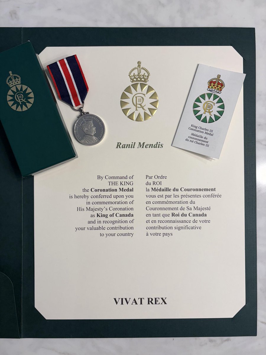 A proud moment for OSCA! Honouring our mission and impact. Huge congratulations to our board member, Ranil, on this well-deserved recognition!
