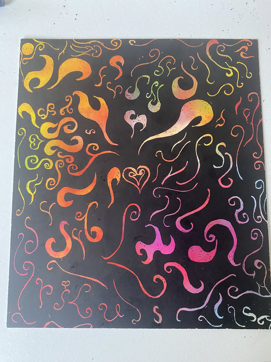 描いてみた？てか削ってみた？