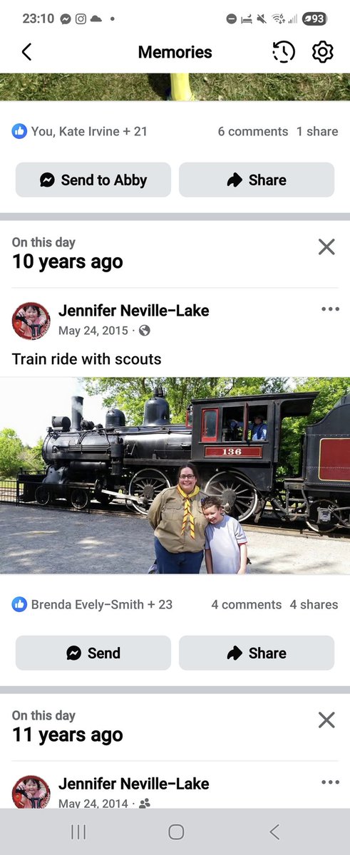 isda1979's tweet image. My old life. 
My birthday with my kids was a Friday.  Know what I did? 
I spent it as a Scouter camping with our entire section. DW &amp;amp; I shared a tent. 
Our weekend finished with a train ride on Sunday. 
I miss my beautiful life. 
#NotOneMore
#ConsequencesMatter 
#ScoutingLife