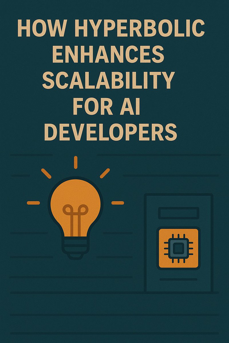 hatem_0xal's tweet image. Scaling AI shouldn&apos;t mean burning capital. 
 @hyperbolic_labs  gives devs the tools to grow from solo experiments to global-scale deployments  with modular compute, decentralized infra, and real-time resource routing. 
#ScalableAI #Hyperbolic #AIInfra