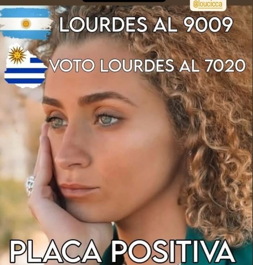 Emma_poeta's tweet photo. Lourdes al 9009. 
Este año en gh, tiene que ganar una mujer. @lourdesciccarone #LuluALaFinal #SiemprePower https://t.co/stoZcWf0mj
