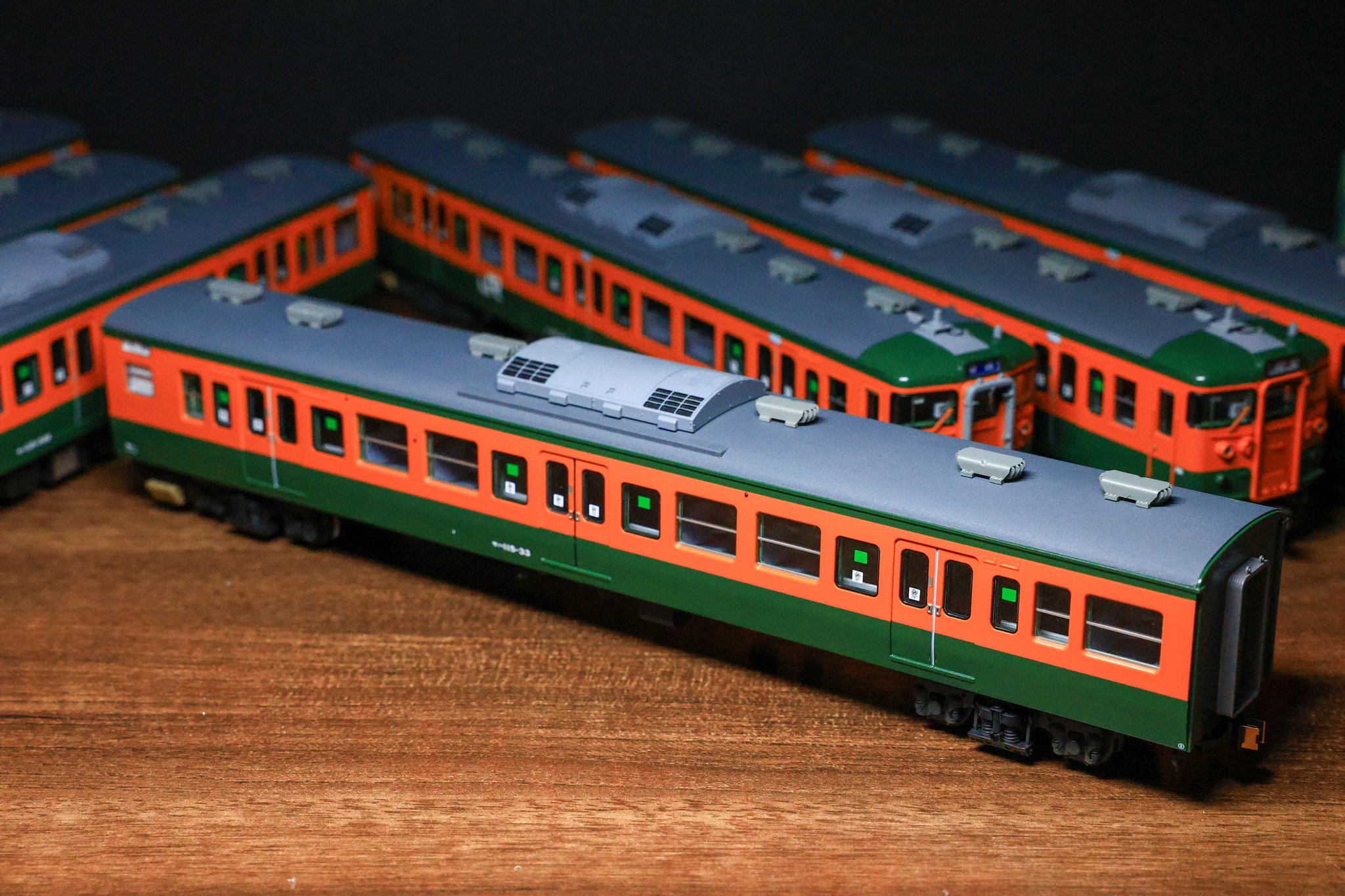 精密加工オリジナル特製品 クハ111-1109/1403小山(115塗装)時代