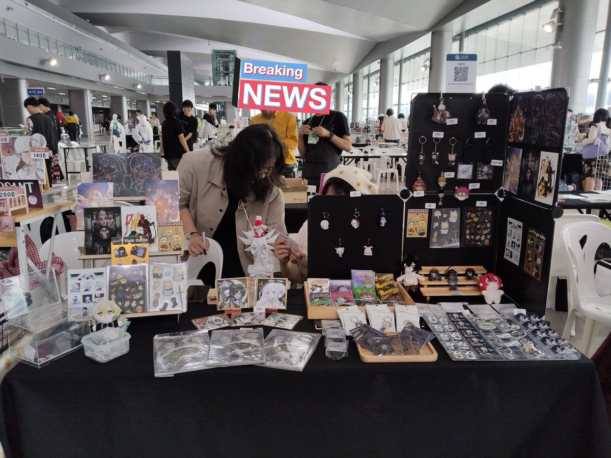 baimonbluewhale's tweet photo. บูธ A42 งาน #CircleCon2 จัดเสร็จแล้วค่า
มาเยี่ยมเยียนกันได้นะคะะ❤️✨ https://t.co/s9kr4zD1Nb