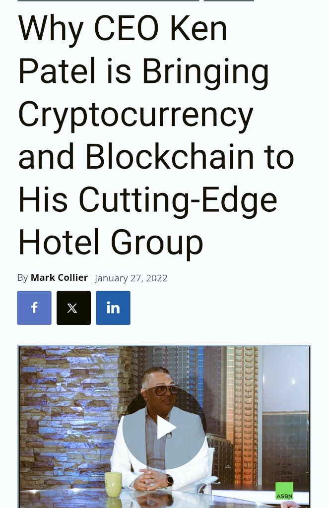 Ken Crypto Patel | ULH.X | EV Hotel tweet media