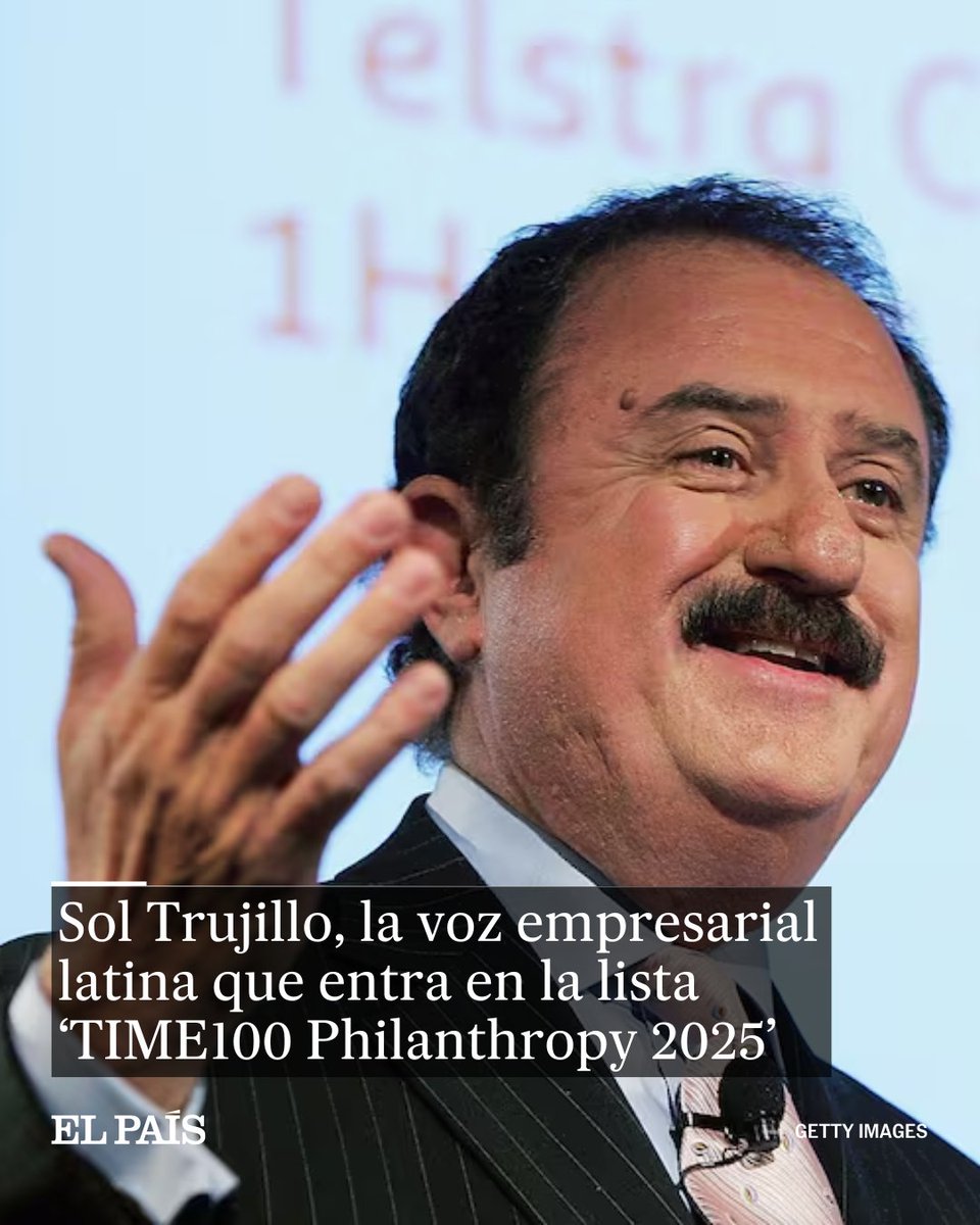 EL PAÍS América (@elpais_america) on Twitter photo ¿Qué hace Sol Trujillo en un ranking donde predominan nombres anglosajones y filántropos de causas globales? Lo que ha hecho toda su vida: recordarle a Estados Unidos que los latinos son parte del título
✒️<a href="/marisol_jmz/">Marisol Jiménez</a>
🔗 tinyurl.com/4hhsp8yb ¿Qué hace Sol Trujillo en un ranking donde predominan nombres anglosajones y filántropos de causas globales? Lo que ha hecho toda su vida: recordarle a Estados Unidos que los latinos son parte del título
✒️<a href="/marisol_jmz/">Marisol Jiménez</a>
🔗 tinyurl.com/4hhsp8yb
