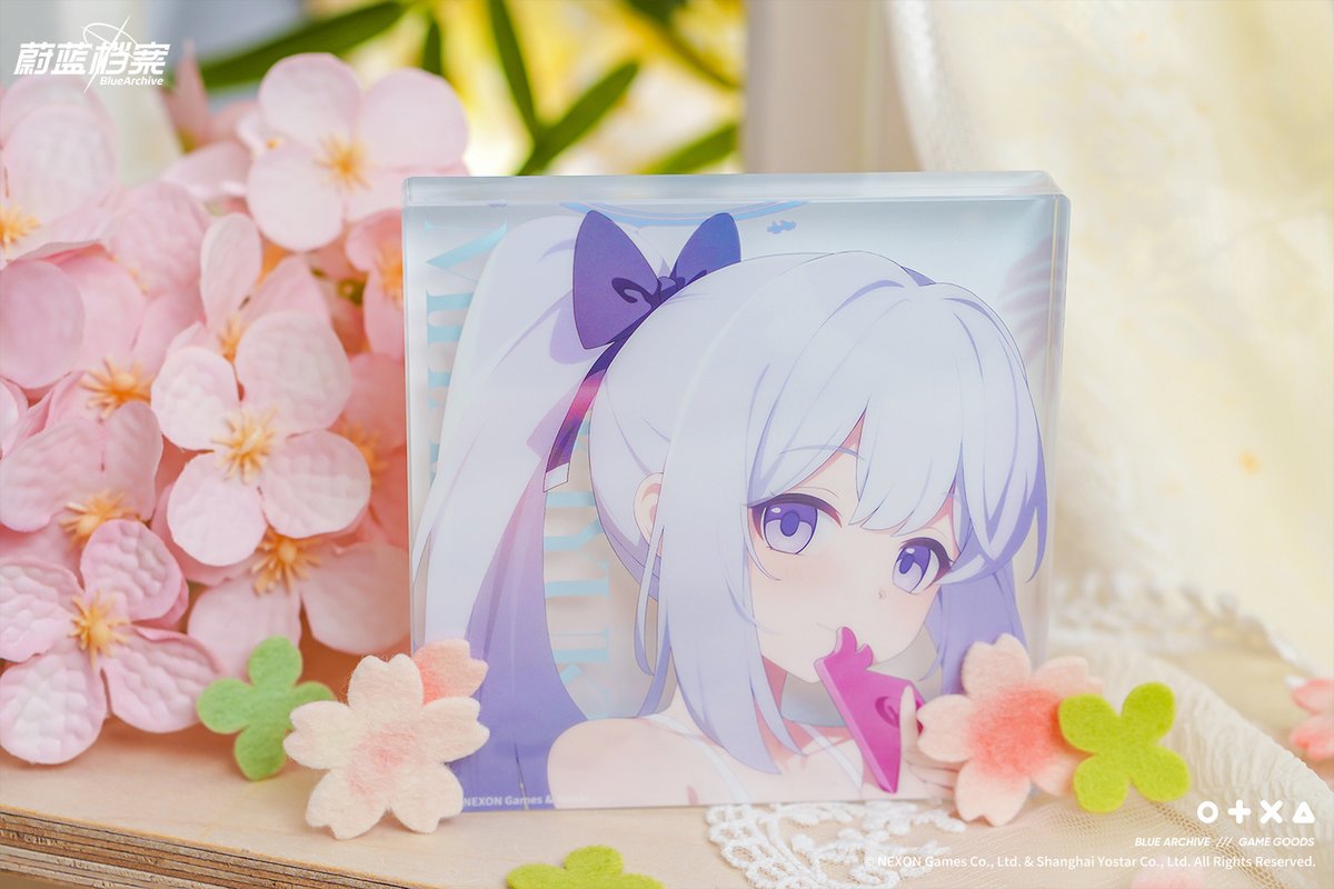 はなゆかば 1～2 みちのくアタミ 小冊子 アクリルコースター アクリルブロック アクリルブロック 公式実物写真 ブルーアーカイブ -Blue Archive