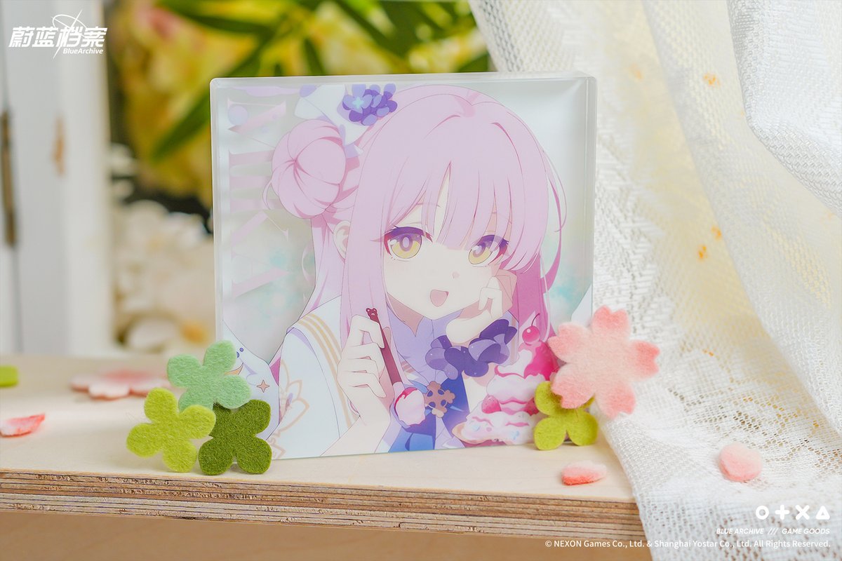 中国限定 ブルアカ 公式 アクリルスタンド ミカ シロコ アリス ブルー