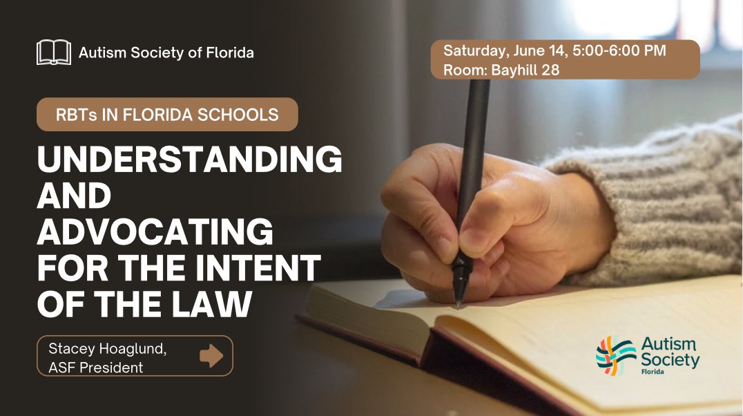 AutismFlorida's tweet image. For #Florida parents of children with disabilities who want to send their private providers into the school to work with their children, it is important to understand your rights and the intent behind the initial law
Register for the Family Café here 
familycafe.net/register_for_t…