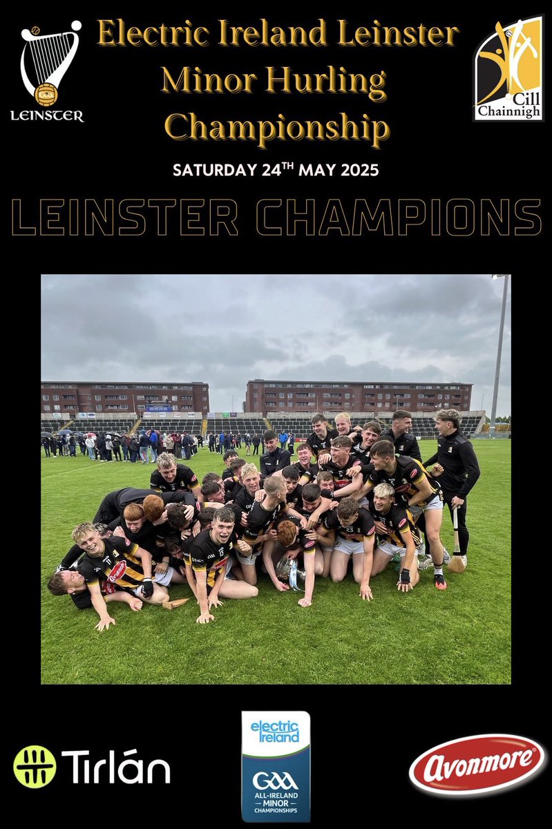 Mooncoin GAA and Camogie Club (@mooncoingaa) on Twitter photo Huge congratulations to local man Jake O’Doherty who won an incredible 2nd Leinster minor medal in-a- row playing in goals for Kilkenny today, where they defeated Galway ! Up the Coin!
Best of luck in the All Ireland series 🤍🤍 💚 💚
<a href="/KilkennyCLG/">Kilkenny GAA</a> Huge congratulations to local man Jake O’Doherty who won an incredible 2nd Leinster minor medal in-a- row playing in goals for Kilkenny today, where they defeated Galway ! Up the Coin!
Best of luck in the All Ireland series 🤍🤍 💚 💚
<a href="/KilkennyCLG/">Kilkenny GAA</a>