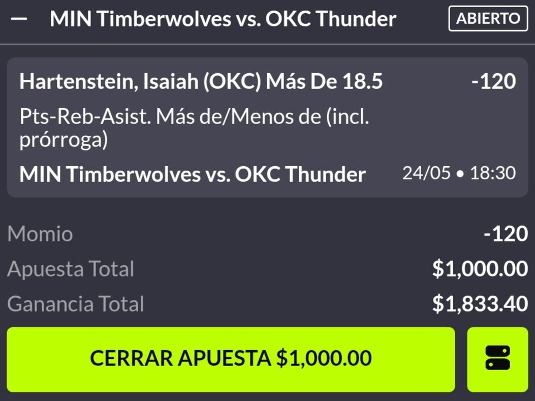 📊 APUESTA GRATIS
📈 MOMIO -120
Deja ❤ para la buena suerte 🍀💰
