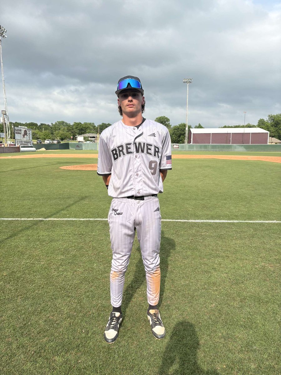 #OklahomaKickoffSS F: <a href="/Brew_Baseball22/">Brewer Baseball</a> 2027 8, Canes Tasin 16U 0
PoG: <a href="/Davis_Remke13/">Davis Remke</a> 7 IP, 8 K, 7 H
Hitter: Trevor Stephenson 2-3