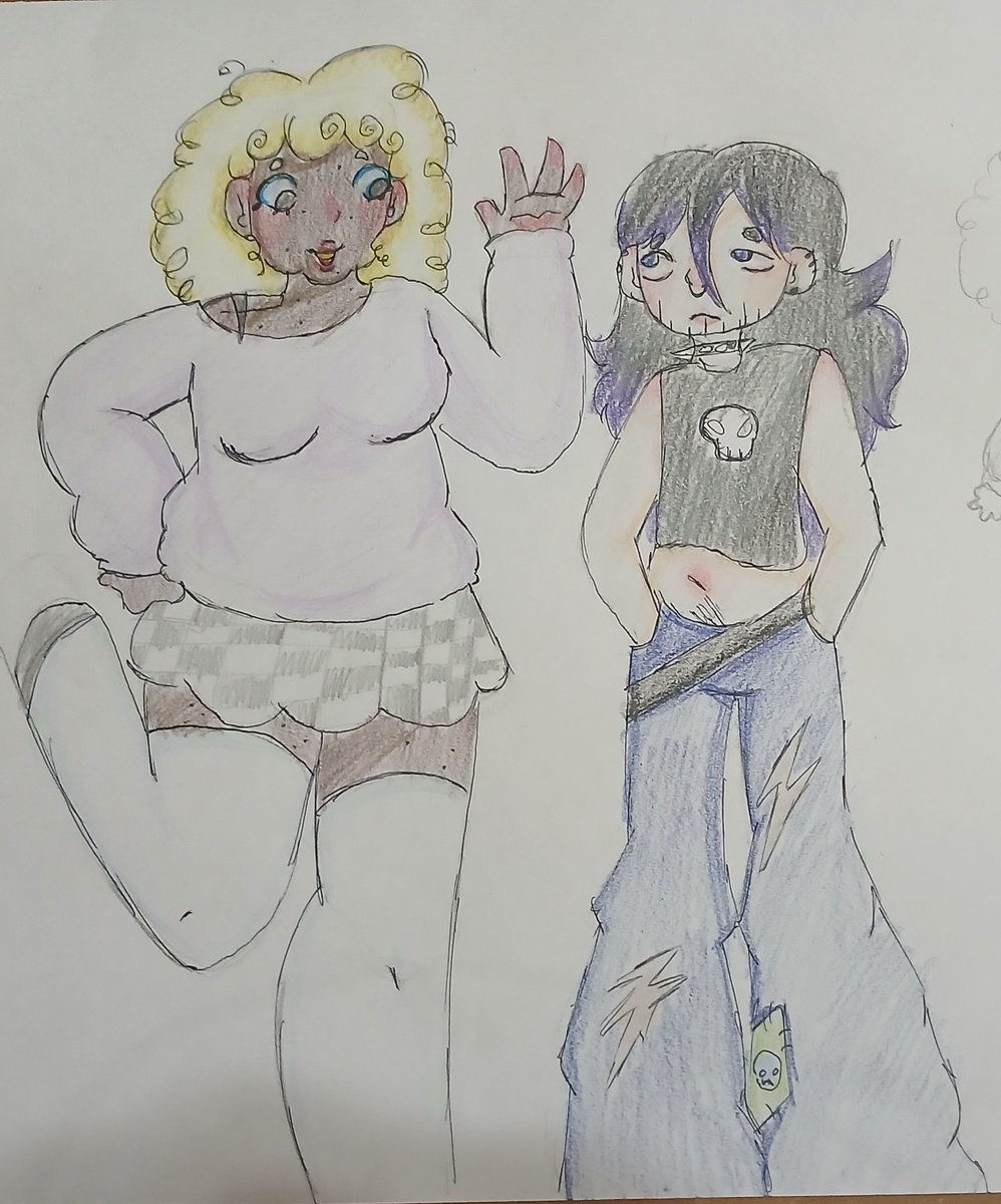 sopadevegetais's tweet photo. The goth dude and womaaaan :3 https://t.co/YN3Jpx7wcD