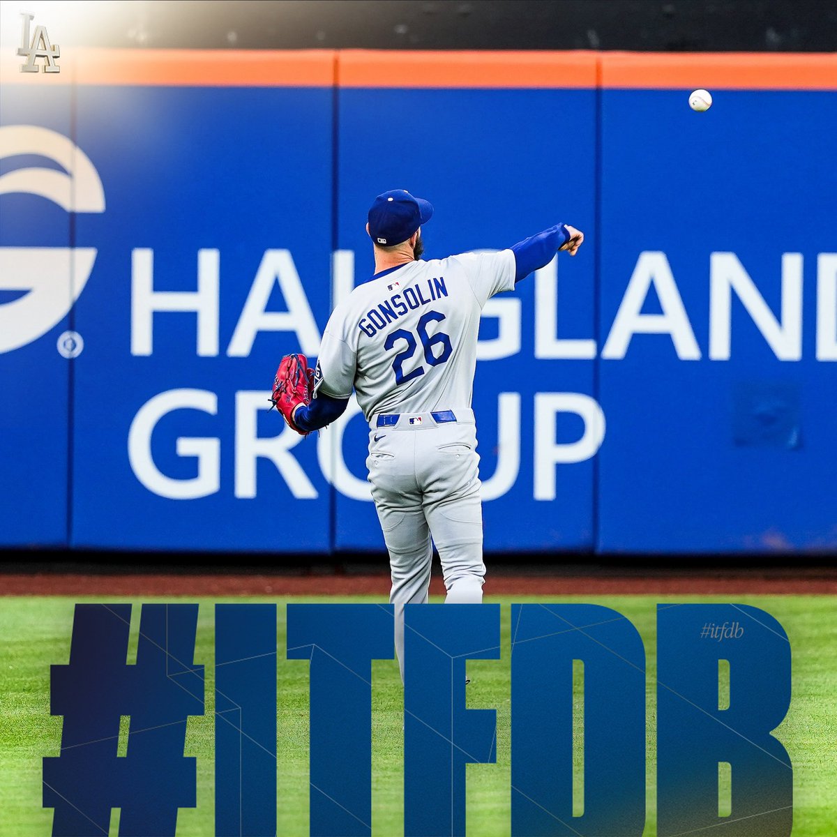 Es Tiempo del Béisbol de Los Ángeles. #ITFDB