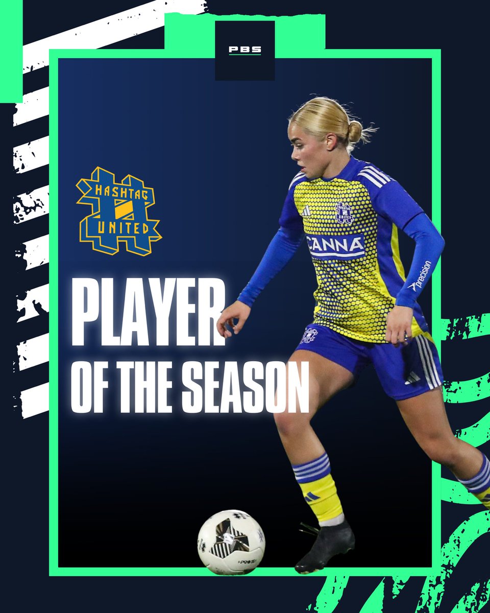 PlayerBacker Sports Ltd (@pbs_football) on Twitter photo Congratulations to <a href="/sbaigent03/">Sophie Baigent</a> who has won Hashtag United’s Players’ Player of Season, Fans’ Player of the Season and Manager’s Player of the Season. It’s safe to say she’s had an outstanding campaign! Well done Sophie 👏 Congratulations to <a href="/sbaigent03/">Sophie Baigent</a> who has won Hashtag United’s Players’ Player of Season, Fans’ Player of the Season and Manager’s Player of the Season. It’s safe to say she’s had an outstanding campaign! Well done Sophie 👏