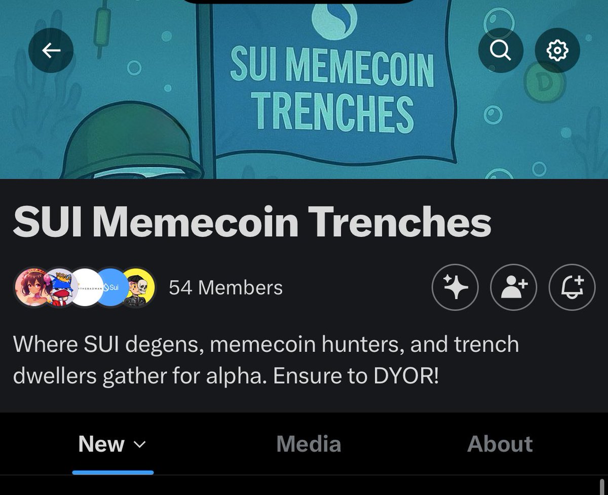 Beni๐(Manifestation arc) (@0x_beni_) on Twitter photo Over 54 members in the $SUI community in less than 48hrs ๐
Letโs rebuild the trenches on $SUI 
x.com/i/communities/โฆ Over 54 members in the $SUI community in less than 48hrs ๐
Letโs rebuild the trenches on $SUI 
x.com/i/communities/โฆ