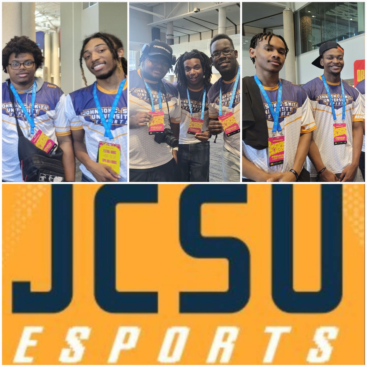 Johnson C. Smith University Esports Club (@jcsuesportsclub) on Twitter photo Congratulations to our <a href="/jcsuesports/">JCSUESPORTS</a> #Tekken8 squad on its stellar performance at the 2025 <a href="/DreamHack/">DreamHack</a> in Dallas, TX yesterday! They are officially in the Winners Circle! Let's GO #JCSU Esports! ๐ฎ๐๐๐พ #JCSUEsports #CIAAEsports #HBCUEsports #CollegiateEsports <a href="/JCSUEsportsClub/">Johnson C. Smith University Esports Club</a> Congratulations to our <a href="/jcsuesports/">JCSUESPORTS</a> #Tekken8 squad on its stellar performance at the 2025 <a href="/DreamHack/">DreamHack</a> in Dallas, TX yesterday! They are officially in the Winners Circle! Let's GO #JCSU Esports! ๐ฎ๐๐๐พ #JCSUEsports #CIAAEsports #HBCUEsports #CollegiateEsports <a href="/JCSUEsportsClub/">Johnson C. Smith University Esports Club</a>