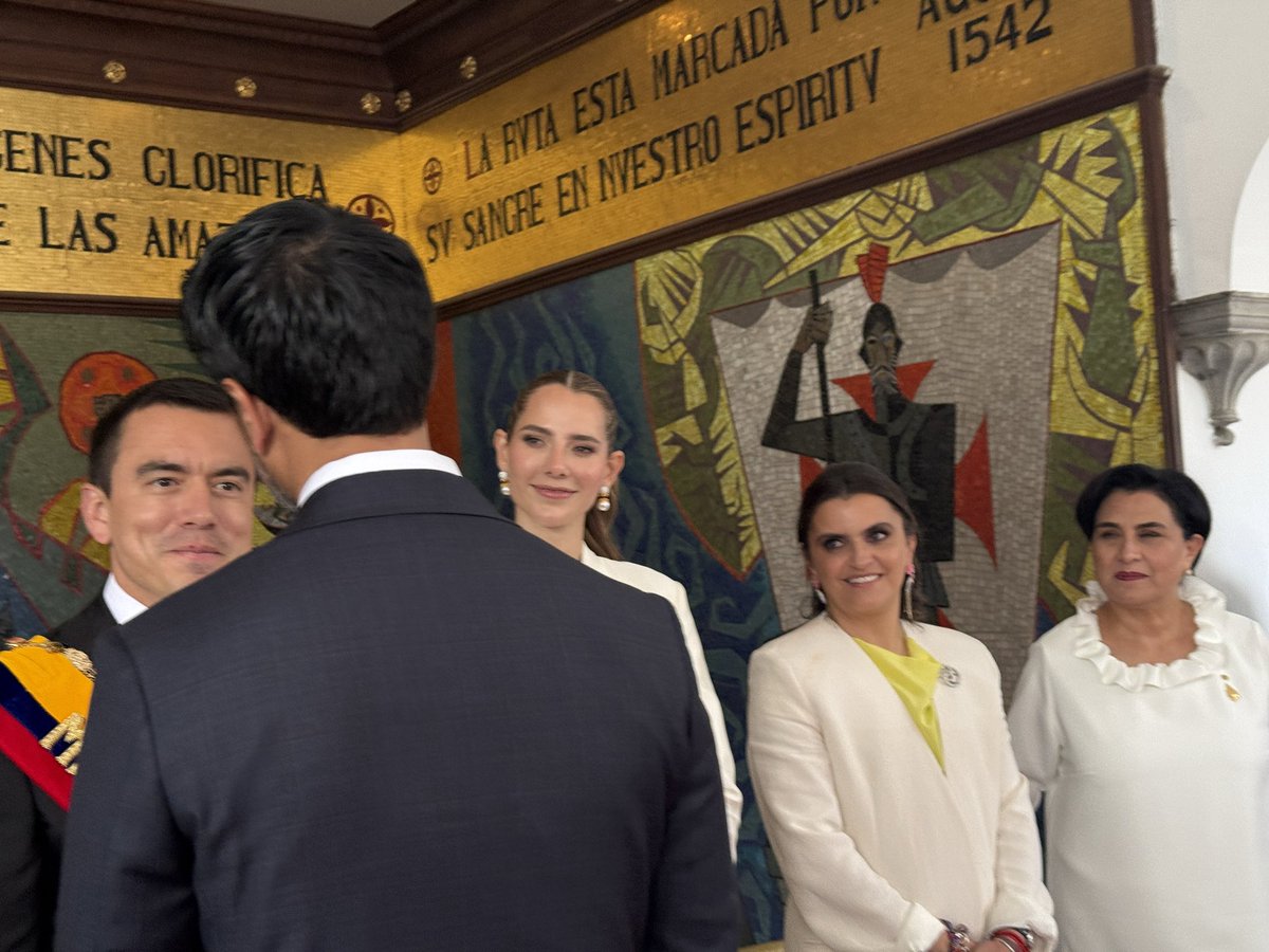 It’s a privilege to represent Canada at President Noboa’s inauguration. Ecuador is a valued partner, and I look forward to building on our shared priorities in clean energy, responsible mining and sustainable agri-food trade under his leadership. 🇨🇦🤝🇪🇨