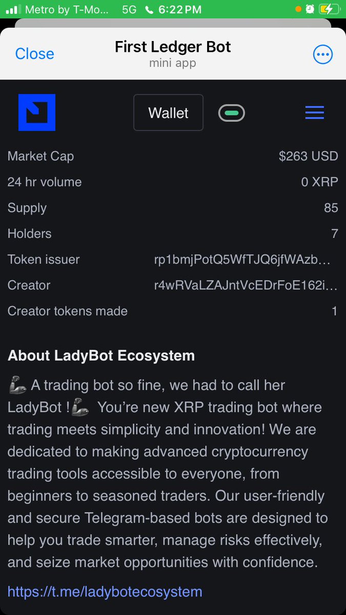 LadyDev (@ladydev1128) on Twitter photo THIS IS NOT US!!!! LadyBot is NOT a token on XRPL - we only support <a href="/TheFirstLadyXRP/">The First $LADY</a> <a href="/xrp_pump_bot/">XrpPumpBot</a> <a href="/PokeDecksNFT/">Official XRP Decks</a> as DEVS!!!
DO NOT BUY THIS!!!!!!!! THIS IS NOT US!!!! LadyBot is NOT a token on XRPL - we only support <a href="/TheFirstLadyXRP/">The First $LADY</a> <a href="/xrp_pump_bot/">XrpPumpBot</a> <a href="/PokeDecksNFT/">Official XRP Decks</a> as DEVS!!!
DO NOT BUY THIS!!!!!!!!