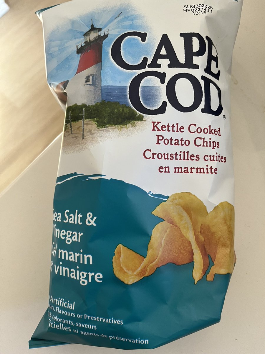 Jordan Cieciwa (@fitcityjordan) on Twitter photo I’ve spent my whole life looking for the perfect salt and vinegar chip.
I found it <a href="/CapeCodChips/">Cape Cod Chips</a> I’ve spent my whole life looking for the perfect salt and vinegar chip.
I found it <a href="/CapeCodChips/">Cape Cod Chips</a>