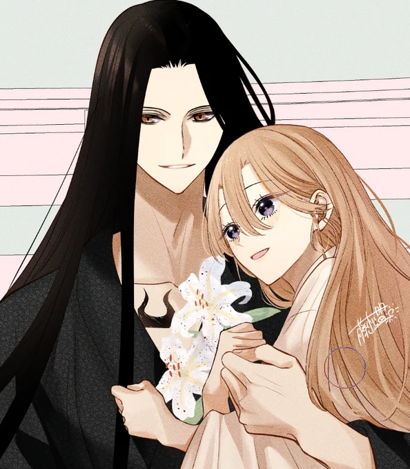 塗りかけ #鬼の子守唄は拐われたい 