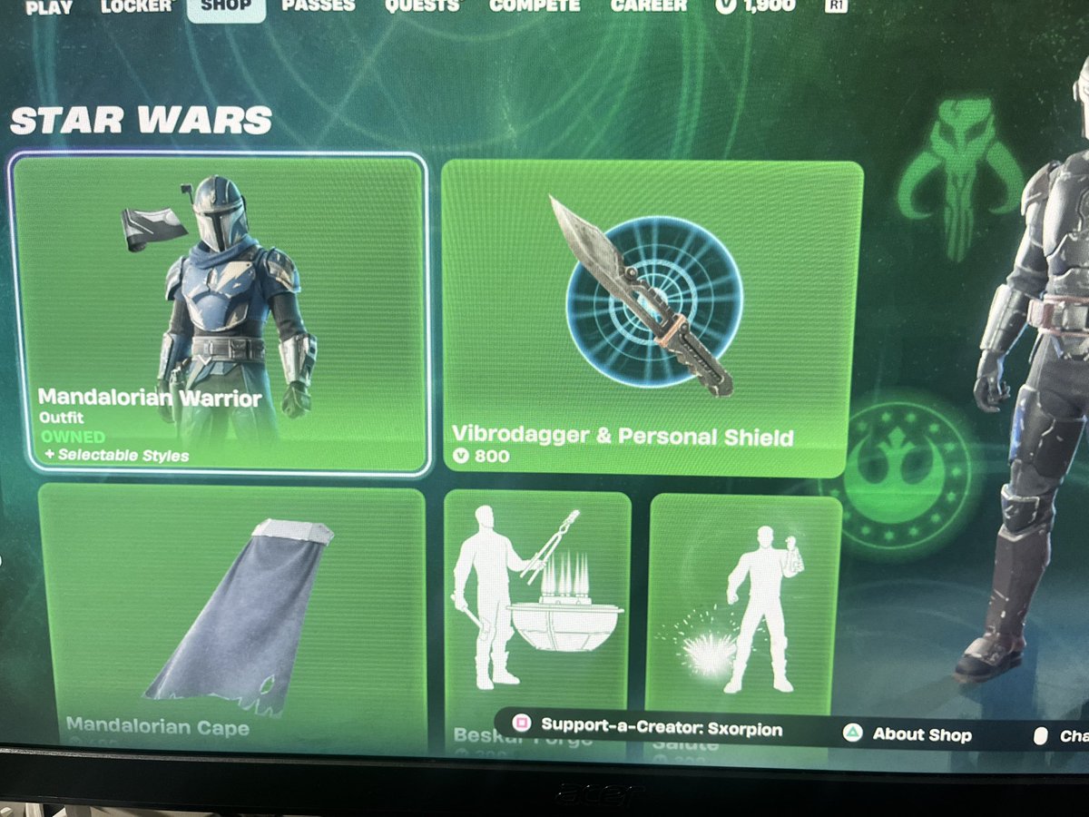 Hybrid Jethex (@thejethex) on Twitter photo Mandalorian skin is quite cool, remember to support my friend Sxorpion in the item shop!
<a href="/Sxorpion__/">ᴵ ᵃᵐ SXORPiiON</a> Mandalorian skin is quite cool, remember to support my friend Sxorpion in the item shop!
<a href="/Sxorpion__/">ᴵ ᵃᵐ SXORPiiON</a>