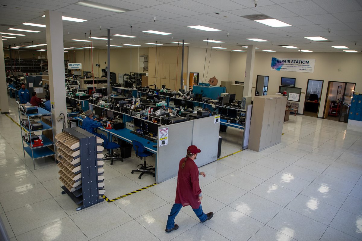 UnivAvionics's tweet image. Not all heroes wear capes... some wear smocks! 🛠️✈️ Happy #AMTDay!
A special shoutout to all the AMTs working in repair stations, especially our dedicated team in our Tucson Part 145 facility. They meticulously service, test, and ensure your avionics perform at their peak!