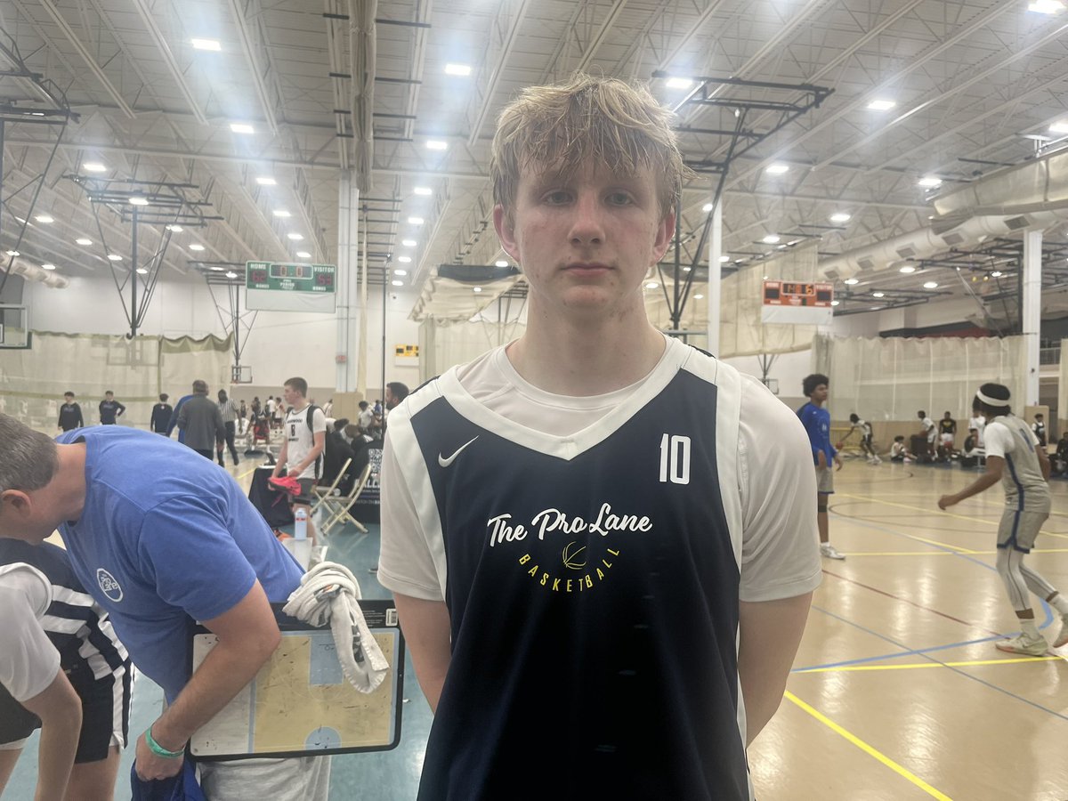 Jonathon Gilbert (@jgilbertsport) on Twitter photo Good win for Pro Lane-Walz 16U (WI) to advance in bracket play. Led by the duo of Ethan Hans (Lake County Lutheran) and Theo Toepel (Arrowhead) Both finished with 18. Toepel took over late from the high post. Hans was the steady point guard <a href="/ProLaneBC/">Pro Lane BC</a>
#PHGritRegionFinals Good win for Pro Lane-Walz 16U (WI) to advance in bracket play. Led by the duo of Ethan Hans (Lake County Lutheran) and Theo Toepel (Arrowhead) Both finished with 18. Toepel took over late from the high post. Hans was the steady point guard <a href="/ProLaneBC/">Pro Lane BC</a>
#PHGritRegionFinals