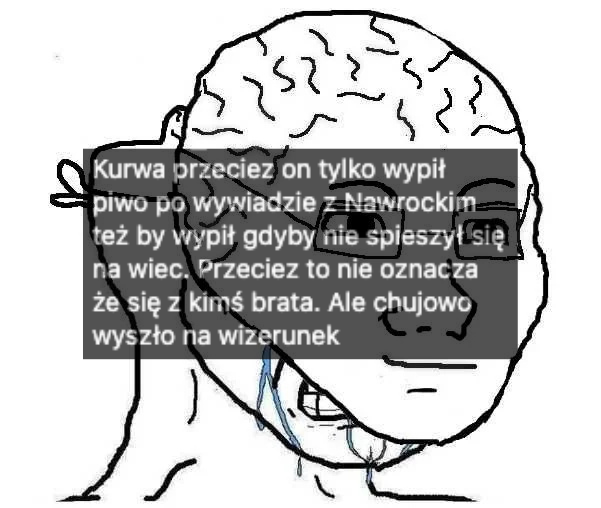 mocarstwo's tweet photo. on tylko wypił piwo https://t.co/RYtRQFqTbR