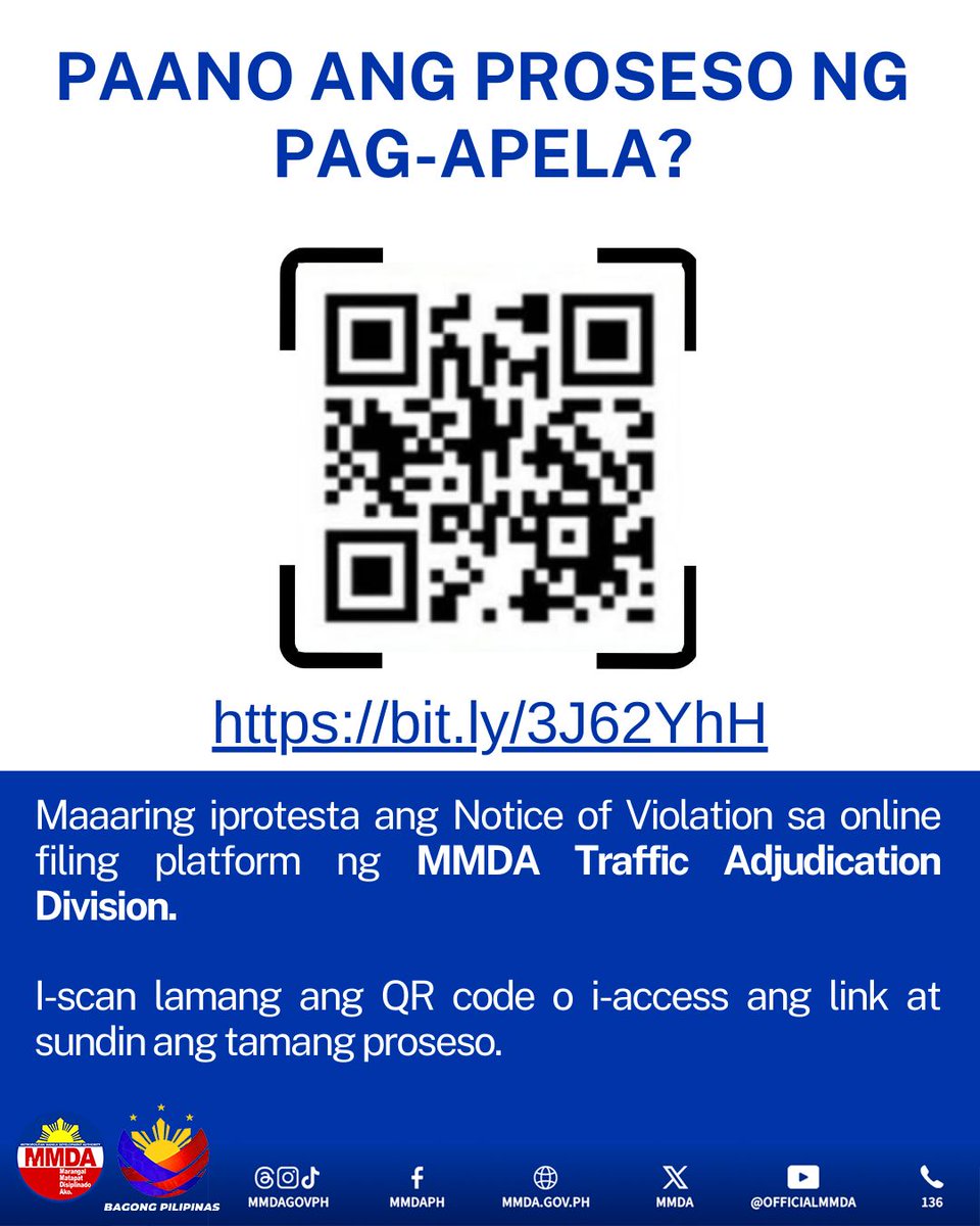 Official MMDA tweet media